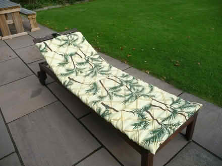 Photo of free Sun lounger with cushion (Great Asby CA16) #2