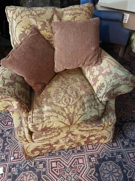 Photo of free 2 seater settee and armchair (Bedloes Corner SS6) #2