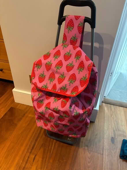 Photo of free strawberry pull along bag (Furzedown Tooting) #1