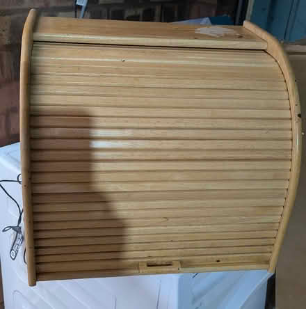 Photo of free Roll top breadbin (Werrington) #3