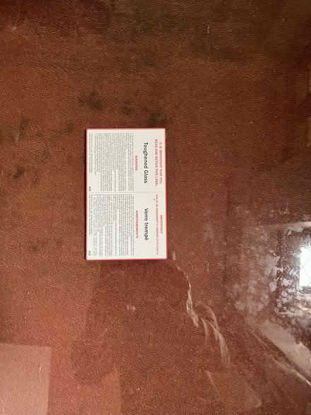 Photo of free Clear toughened glass splashback. Brand new. (Catterlen CA11) #2
