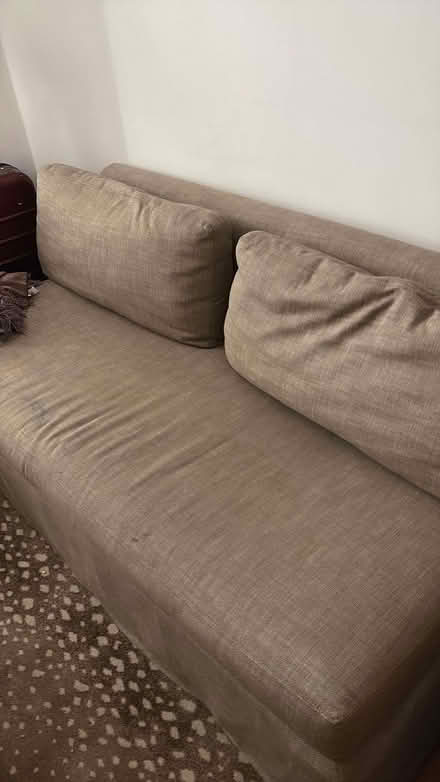Photo of free Belgian Track Arm Slipcovered Armless Sofa (High St Ken W8) #1
