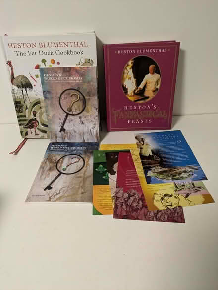 Photo of free Cook Books by Heston Blumenthal from the Fat Duck Restaurant (Pinkneys Green SL6) #1
