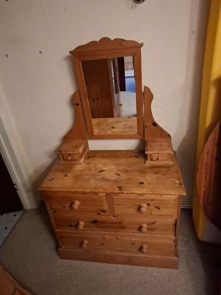 Photo of free Pine Dressing Table (West Hill, near Ottery St Mary) #1
