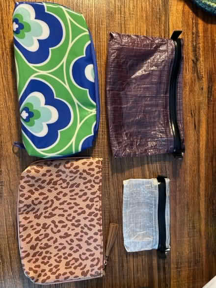 Photo of free Bundle of Zippered Pouches (Owings Mills,MD) #1