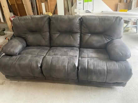 Photo of free 3 person couch with 3 recliners (125 Carlisle Rd, Westford) #2