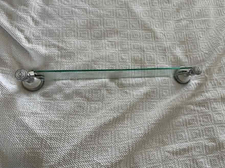 Photo of free Glass bathroom shelf (Rustington, BN16) #2