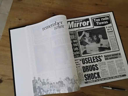 Photo of free Book of newspaper covers - 9th February (Welwyn AL6) #3