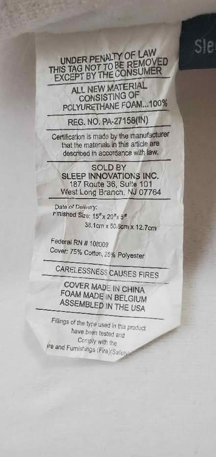 Photo of free Four memory foam neck pillows (Twyford RG10) #4