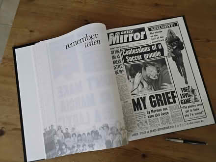 Photo of free Book of newspaper covers - 9th February (Welwyn AL6) #2