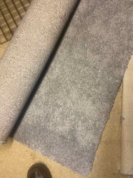 Photo of free Grey well used rug (Bow Brickhill MK17) #1