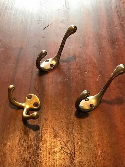 Photo of free Brass coat hooks (South Novato near Hamilton) #1