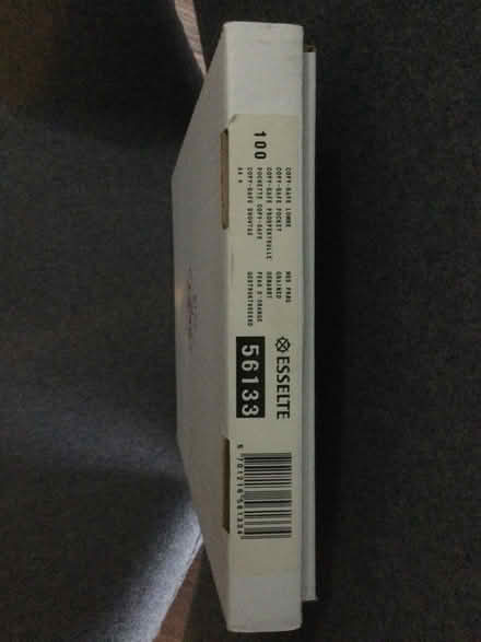 Photo of free Box of 100 plastic filing pockets (Ware SG12) #1