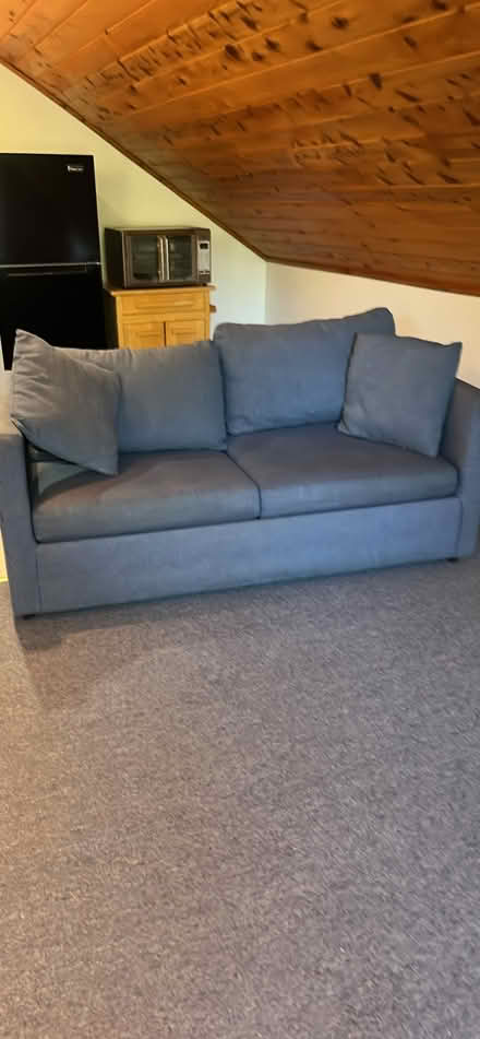 Photo of free Jean blue sofa couch (Tahoe Donner) #1