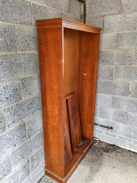 Photo of free old solid wood bookcase (Bracknell Forest RG12) #1