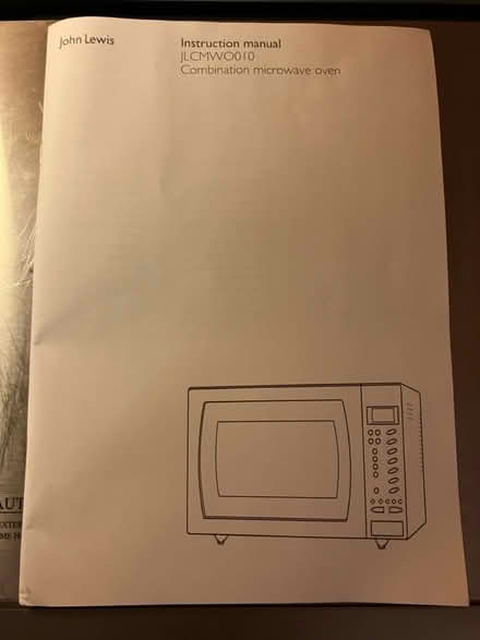 Photo of free John Lewis combination oven (Greenhills, East Kilbride) #2