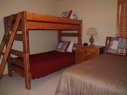 Photo of free Bunk Beds, ladder and mattresses (Walton Creek & Village Dr) #1