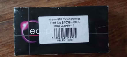 Photo of free Stainless steel hinges x 1 pair (Saint George's CO2) #3