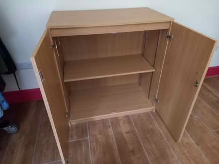 Photo of free Wooden (Chipboard) Cupboard (Ibstock LE67) #1