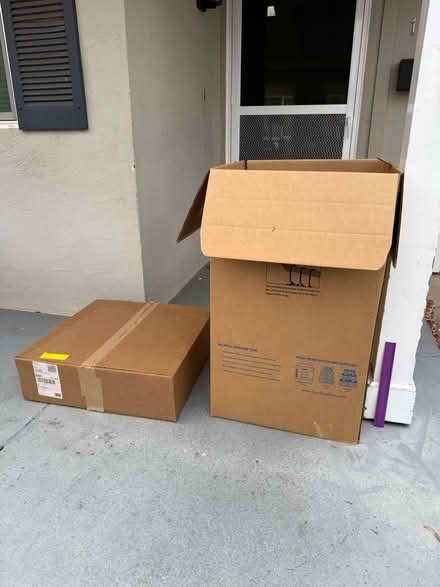 Photo of free 2 Large Boxes (MV El Camino/El Monte) #1