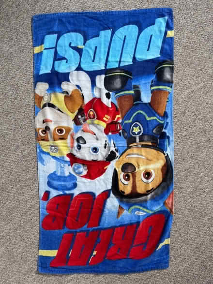 Photo of free Paw patrol towel (ME5) #1