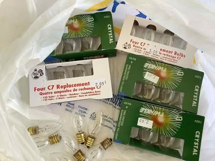 Photo of free Clear bulbs for Christmas lights (Brightwood, Washington D) #1