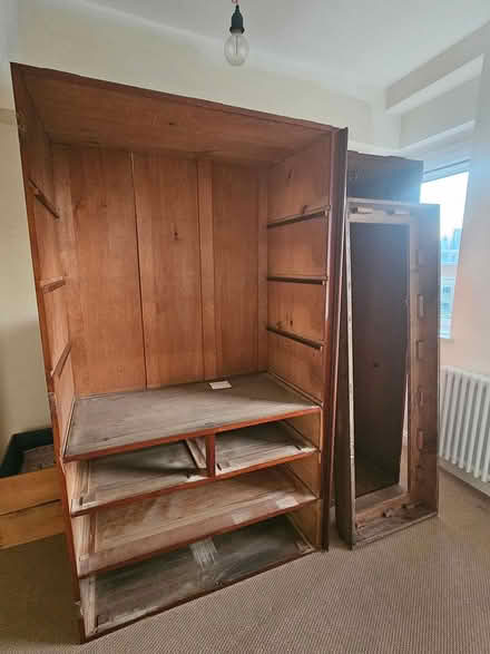 Photo of free Very large old wooden wardrobe (E2) #3