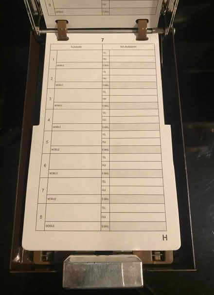 Photo of free Flip pad address book (Croydon) #2