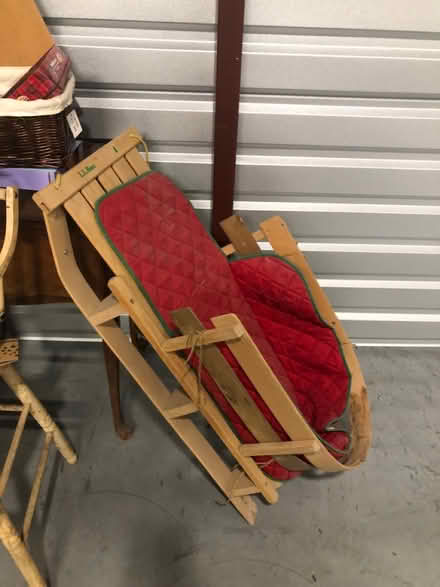 Photo of free LL BEAN wooden sled (Frederick, MD) #1