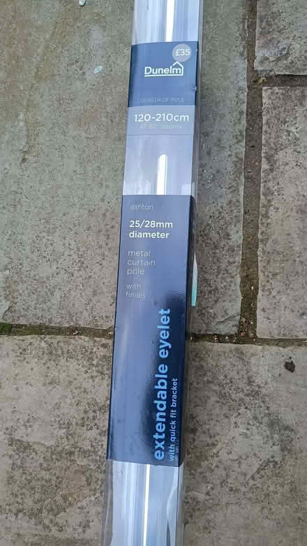Photo of free Stainless steel extendable curtain pole (unused) (New Marston OX3) #2
