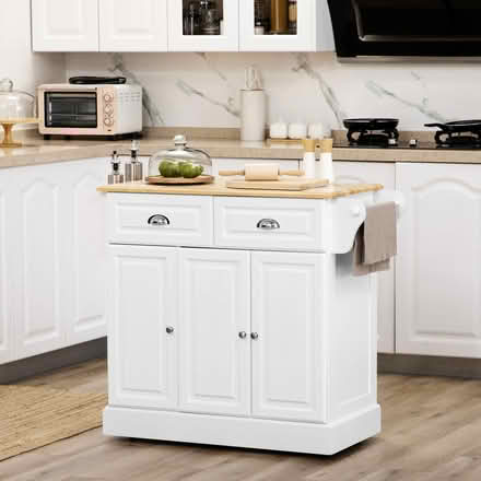 Photo of Kitchen bench with storage (Jericho OX2) #1
