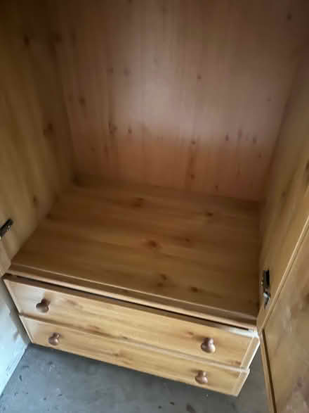 Photo of free Pine wardrobe (Warlingham) #3
