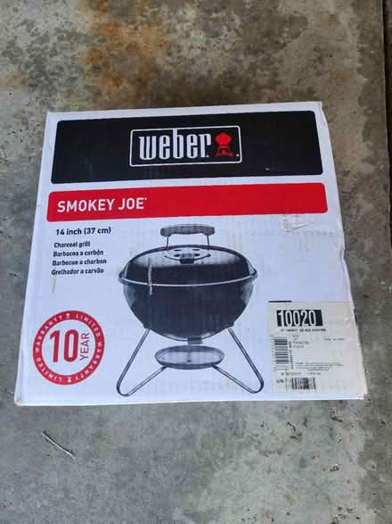 Photo of free Weber grill - "Smokey Joe" (north Pontiac) #2