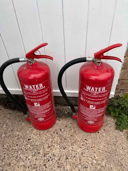 Photo of free Fire extinguishers water (Warwick CV34) #1