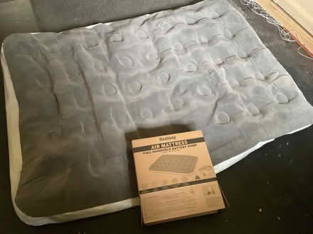 Photo of free Air Mattress with Battery Pump with spare batteries (Astley Bridge BL1) #1