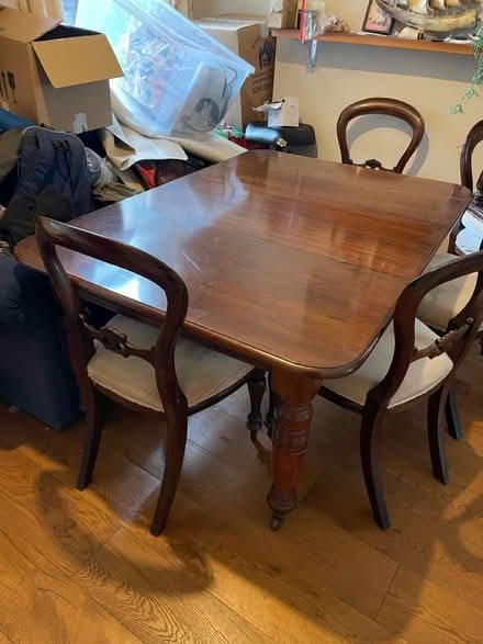 Photo of free VINTAGE mahogany table (BR2) #1