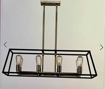 Photo of free Adam’s 8 light 35” Ceiling Light (Berkley , Michigan) #1