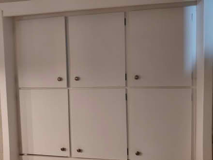 Photo of free Six wood cabinet doors (Appleby/New Street, Burlington) #1