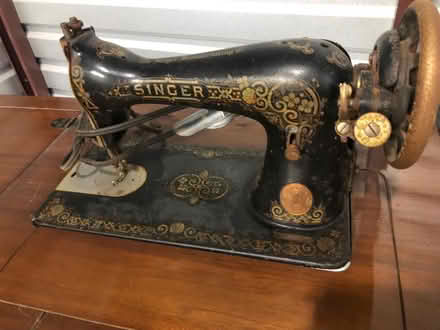 Photo of free Antique Singer sewing machine/table (Frederick, MD) #1