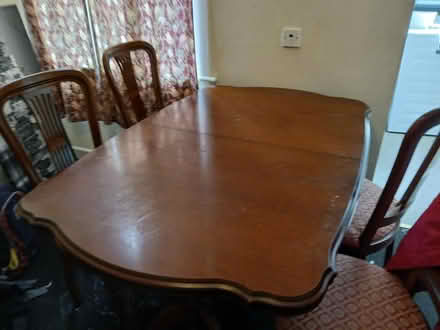 Photo of free Plastic containers,oval table and 4 chairs,plant pots includ (Colwyn Bay LL29) #1