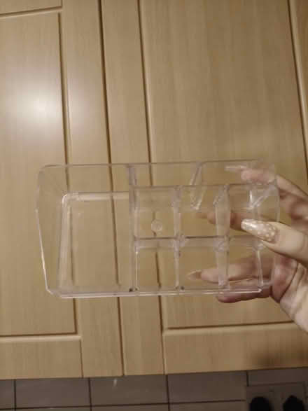 Photo of free Clear plastic organiser (SW15) #2