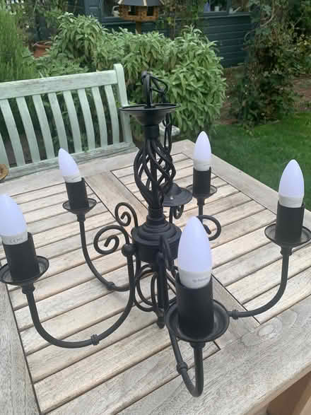 Photo of free Ceiling light/ candelabra (Whitley Bay NE26) #1