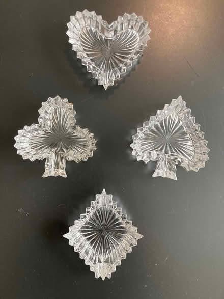 Photo of free Playing card suit dish set (Hastings on Hudson) #1