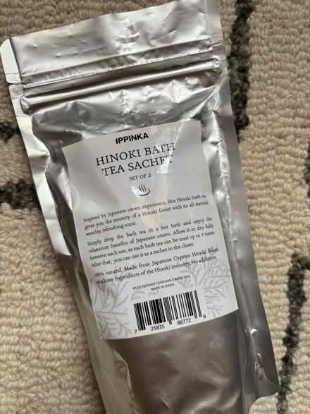 Photo of free NEW bath tea sachet pack (Rego Park) #1