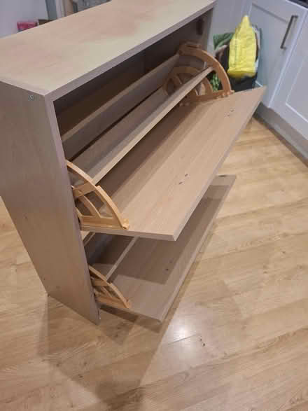 Photo of free Wooden shoe cupboard (RG2) #2