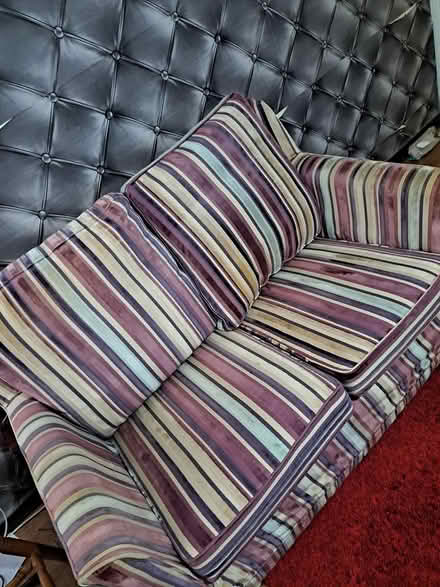 Photo of free Sofa two seater x 2 (Hockley B18) #2