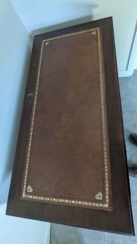 Photo of free Wooden Desk with drawers (Ullesthorpe LE17) #3