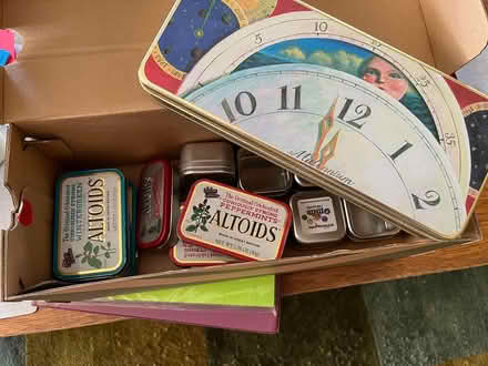 Photo of free Box of Tins (Springfield, Delco) #1