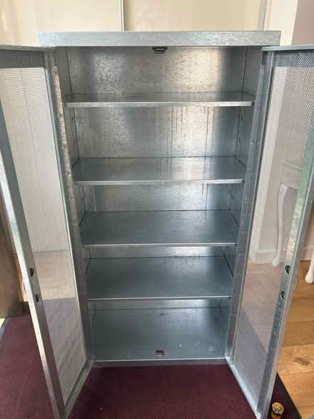 Photo of free Zinc storage cabinet. (Cuddington HP18) #2
