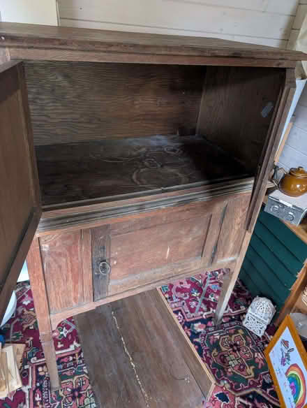 Photo of free Antique oak wash stand (Starbeck HG2) #2